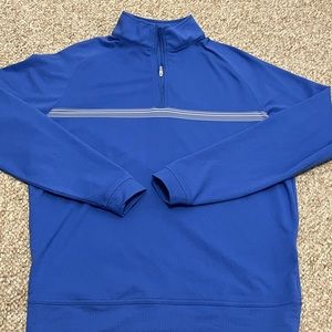 Peter Millar Crown Sport Perth Performance Quarter-
Zip Small